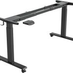 Dual Motor Standing Desk with Wheels